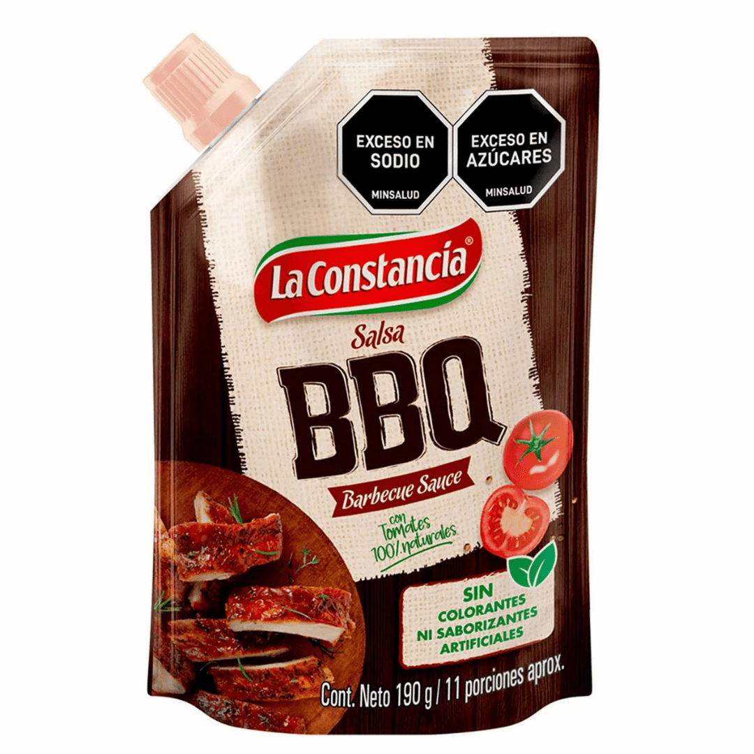 Salsa La Constancia BBQ - 190g (6.7 oz) - Rich and Smoky Barbecue Sauce - JETa Imports®