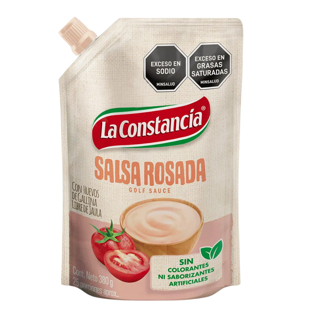 Salsa Rosada La Constancia x 13.40 oz - Golf Sauce - Imported from Colombia