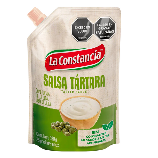 Salsa Tártara La Constancia x 13.40 oz - Tartar Sauce - Imported from Colombia