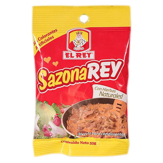 Sazonarey El Rey - 55g (1.94 oz) - All - Purpose Colombian Seasoning - JETa Imports®