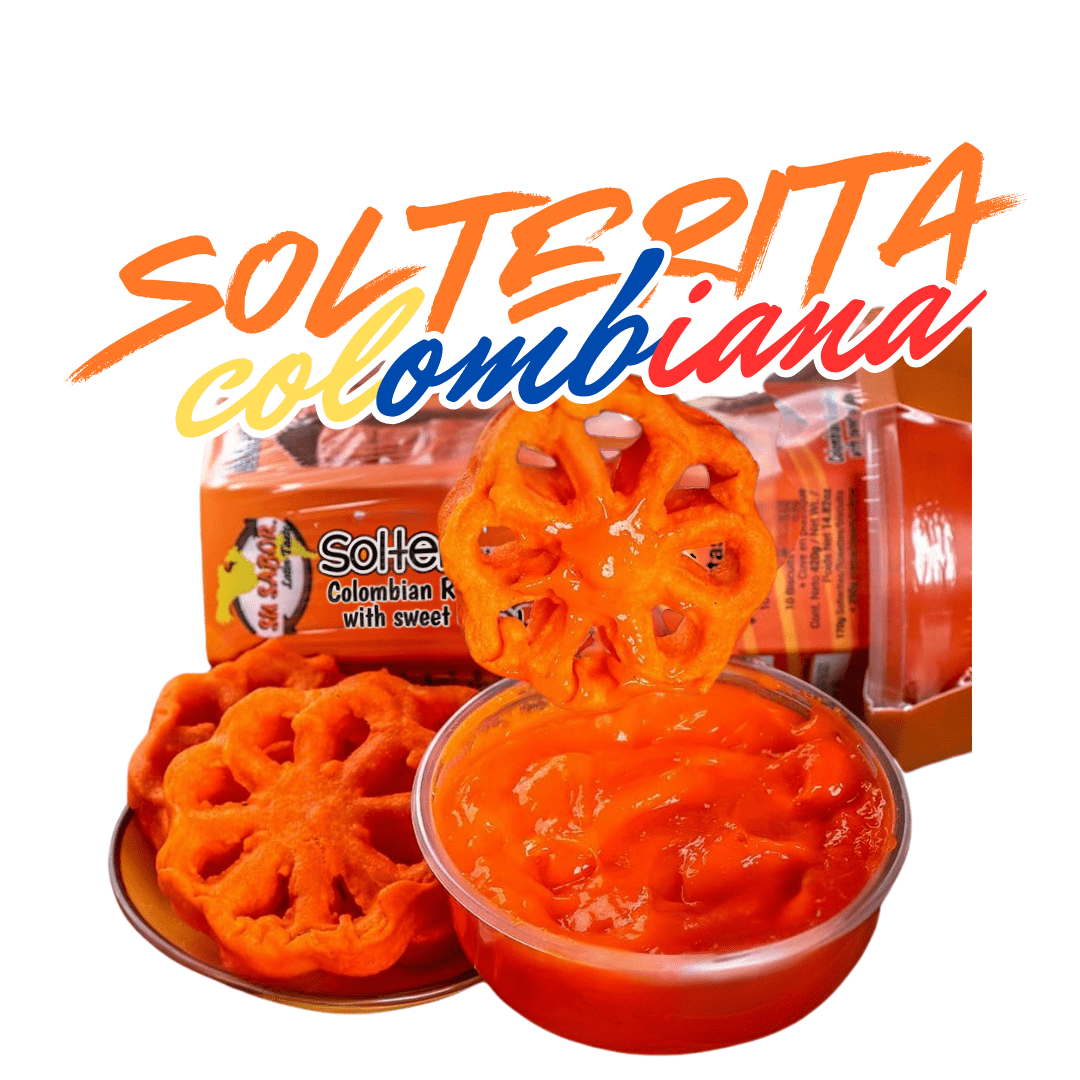 Solteritas Colombianas Wafer Rosette con Crema - 10 Units - Traditional Colombian Treat - JETa Imports®