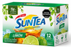 SUNTEA Lemon Flavored Instant Tea Drink Mix 12 Pack (12g Each) – Limón Flavor – Imported from Colombia