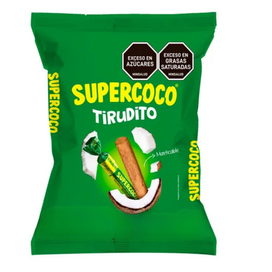 Supercoco Tirudito 50 Pieces Per Bag 400 g