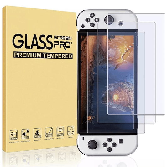 Tempered Glass Screen Protector for Switch OLED - 2 - Pack - JETa Imports®