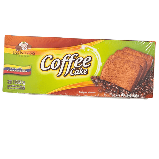 Torta de Café Colombiano Las Negras - 15 Pack Individually Wrapped - 47.61 oz - Colombian Coffee Cake - JETa Imports®