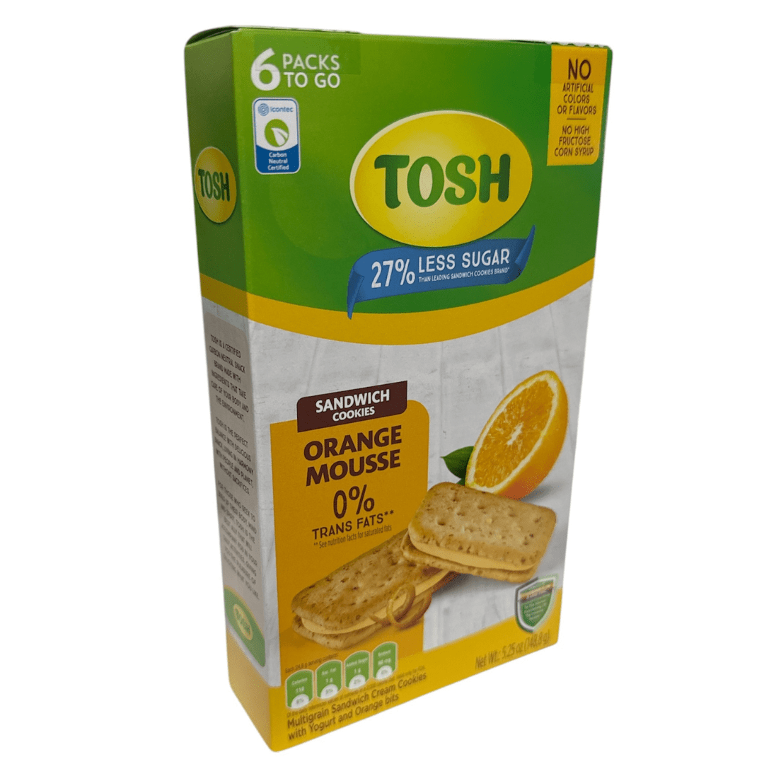 TOSH Sandwich Cookie - 6 Pack - 5.08 oz - Assorted Flavors - JETa Imports®