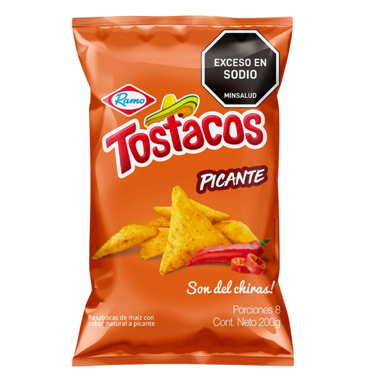 Tostacos Sabor a Picante Ramo - Familiar 200g