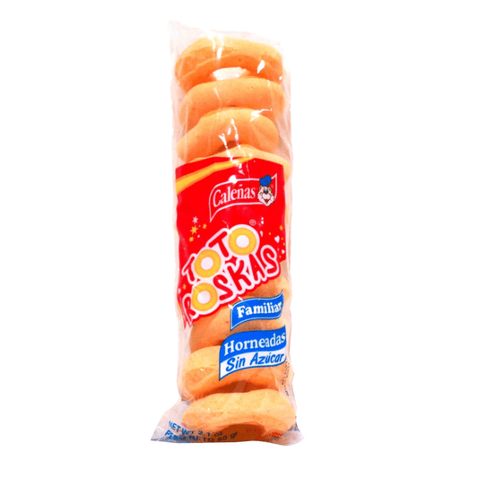 Toto Roskas Rosquillas Caleñas Cassava Cheese Snacks (60g) - Pasabocas de Queso - JETa Imports®