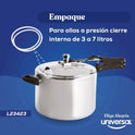 Universal Pressure Cooker Gasket – Internal Lock – Fits 3, 4, 5 & 6 Liter Models – Replacement Sealing Ring - JETa Imports®