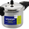 Universal Ultra Pressure Cooker 6.3 Quart (6 Liter) – Aluminum Pressure Pot with 6 Safety Systems – Even Heat Distribution - JETa Imports®
